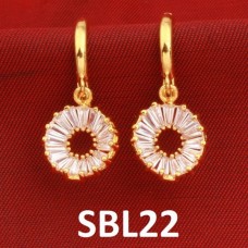 SBL22 Bali Gold Plated Earrings