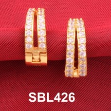 SBL426 Bali Gold Plated Earrings