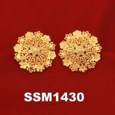 SSM1430 Small Tops Gold Plated Earrings