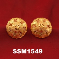 SSM1549 Gold Plated Earrings Small Tops