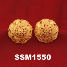 SSM1550 Small Tops Gold Plated Earrings